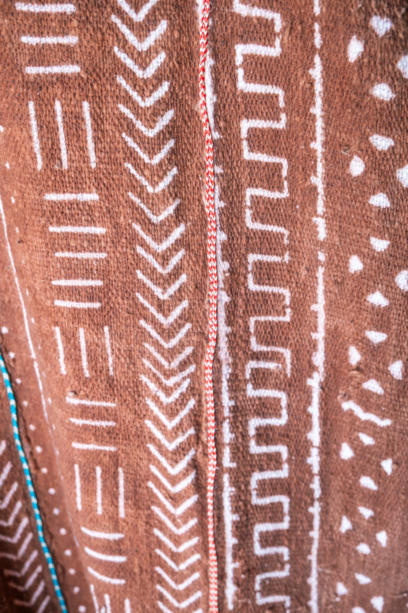 Unisex Up-cycled Overcoat with Printed Lining & African Textiles