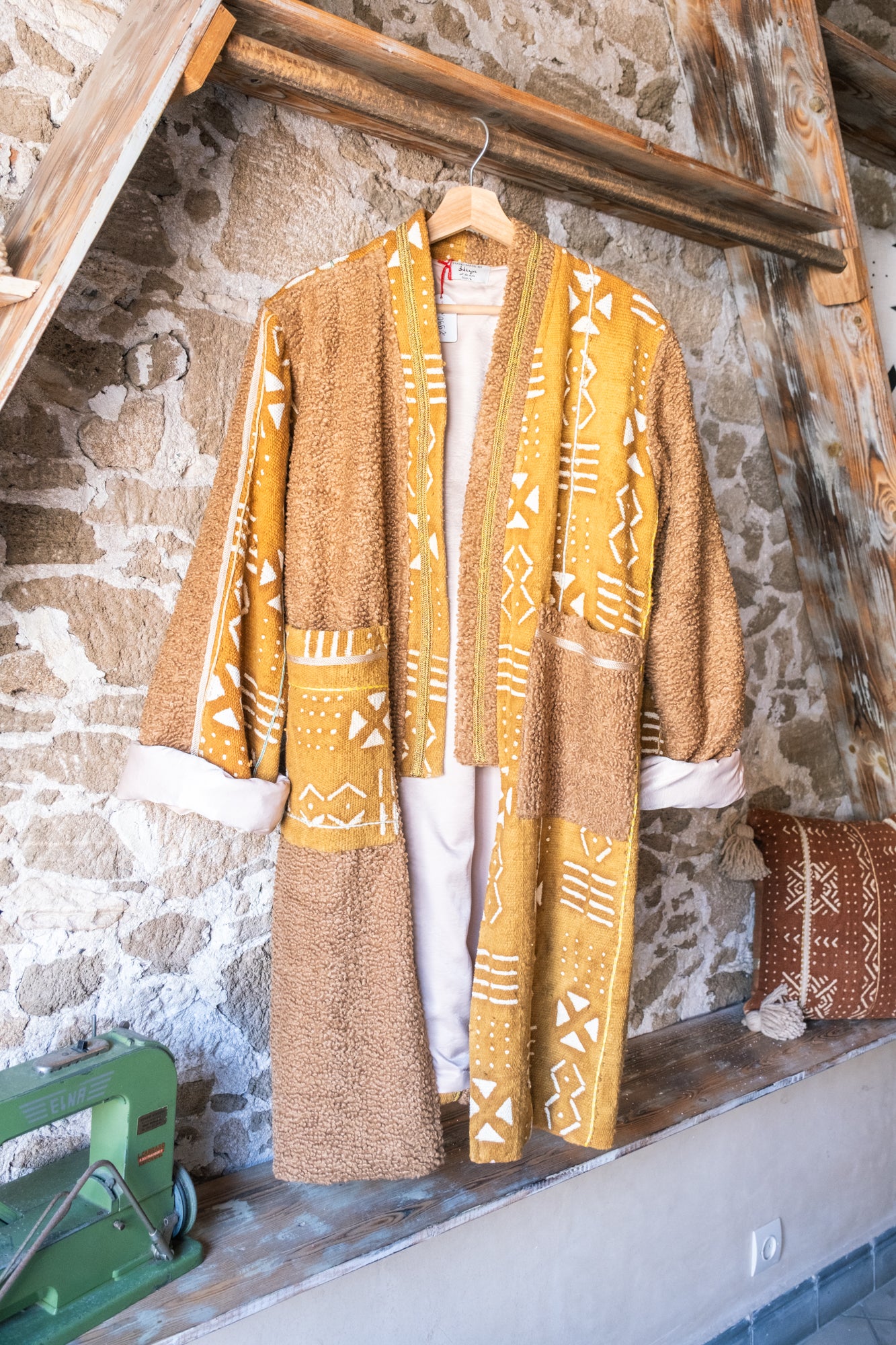 Unisex Up-cycled Statement Overcoat