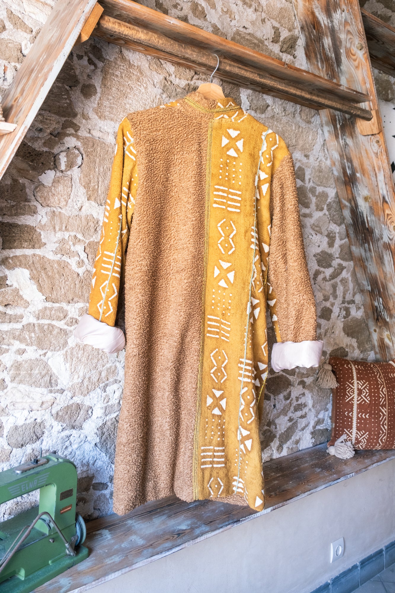 Unisex Up-cycled Statement Overcoat