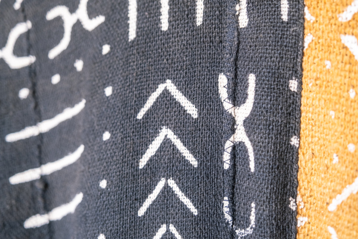 Manteau unisexe en tissu Bogolan, de créateur