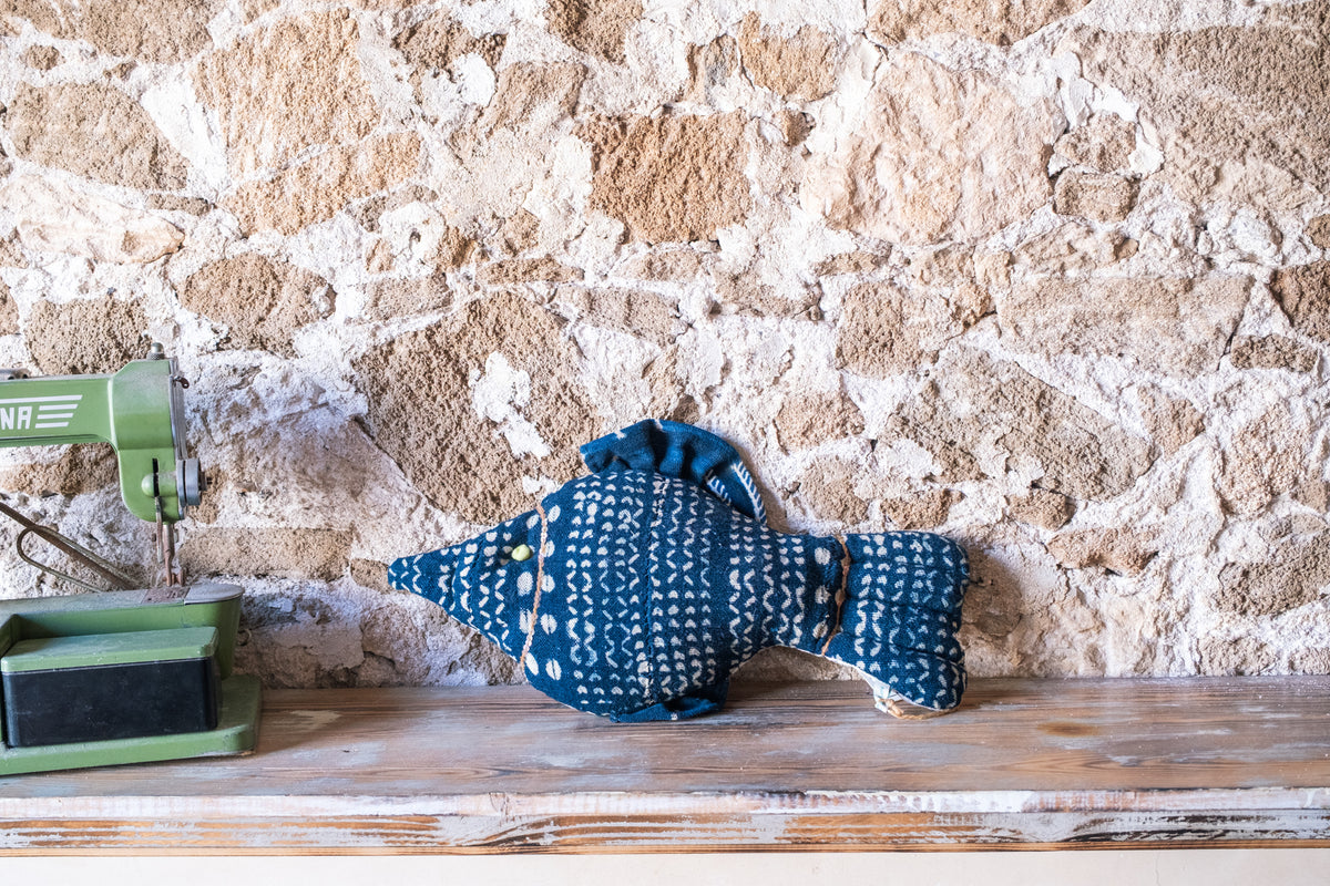 Mini Fish Shaped Double Sided Decorative Throw Pillow