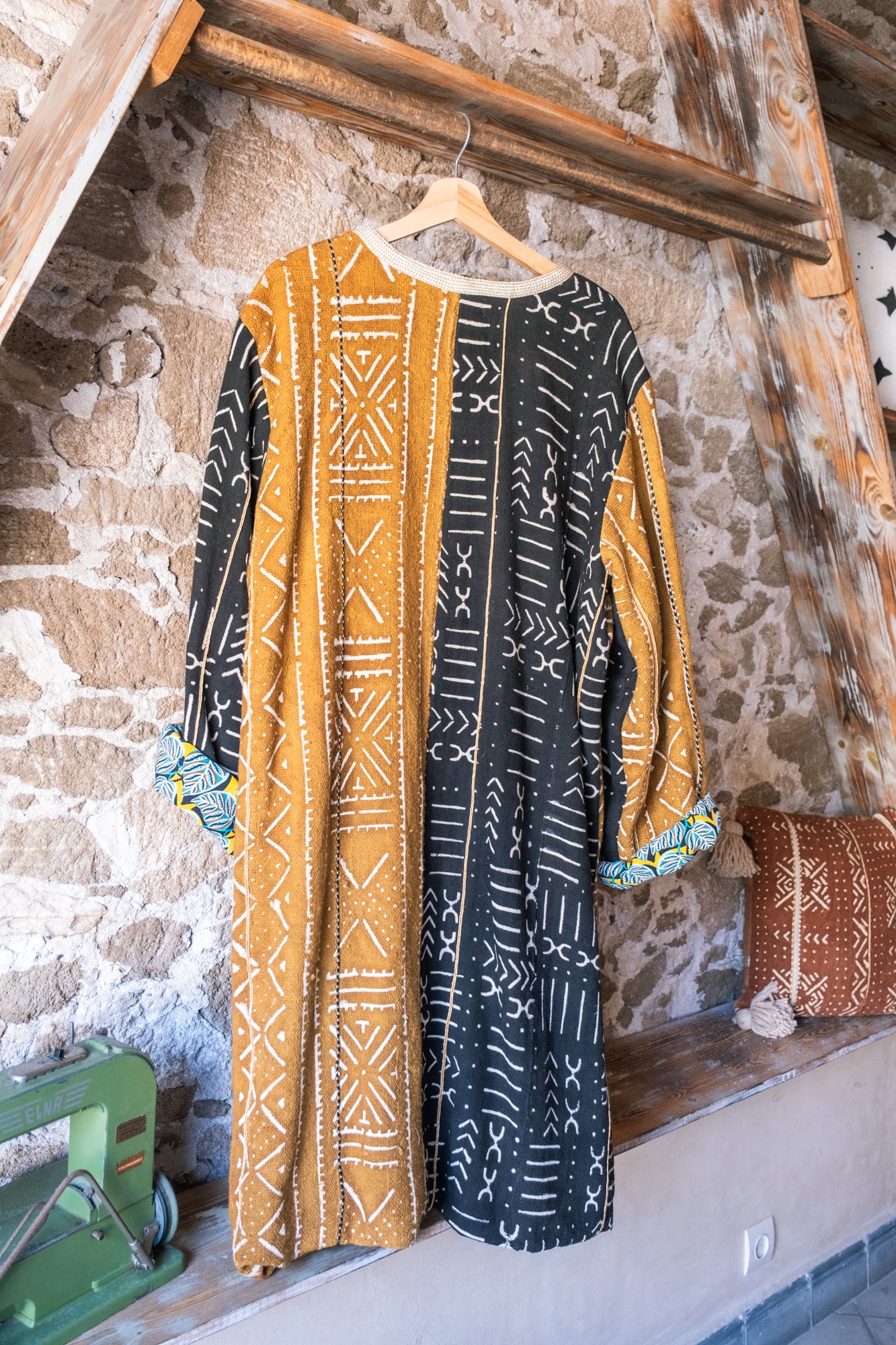Unisex Up-Cycled Statement Overcoat