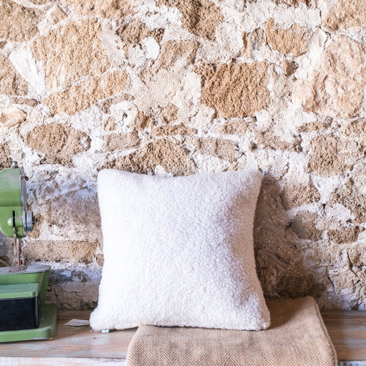 Lot de 2 petites housses de coussin décoratives double face